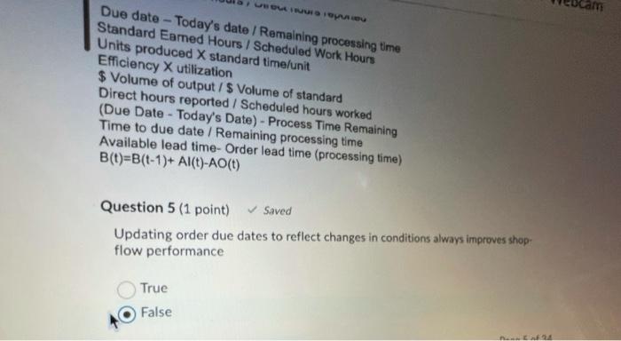 Scheduled hours worked (Due Date - Today's Date)