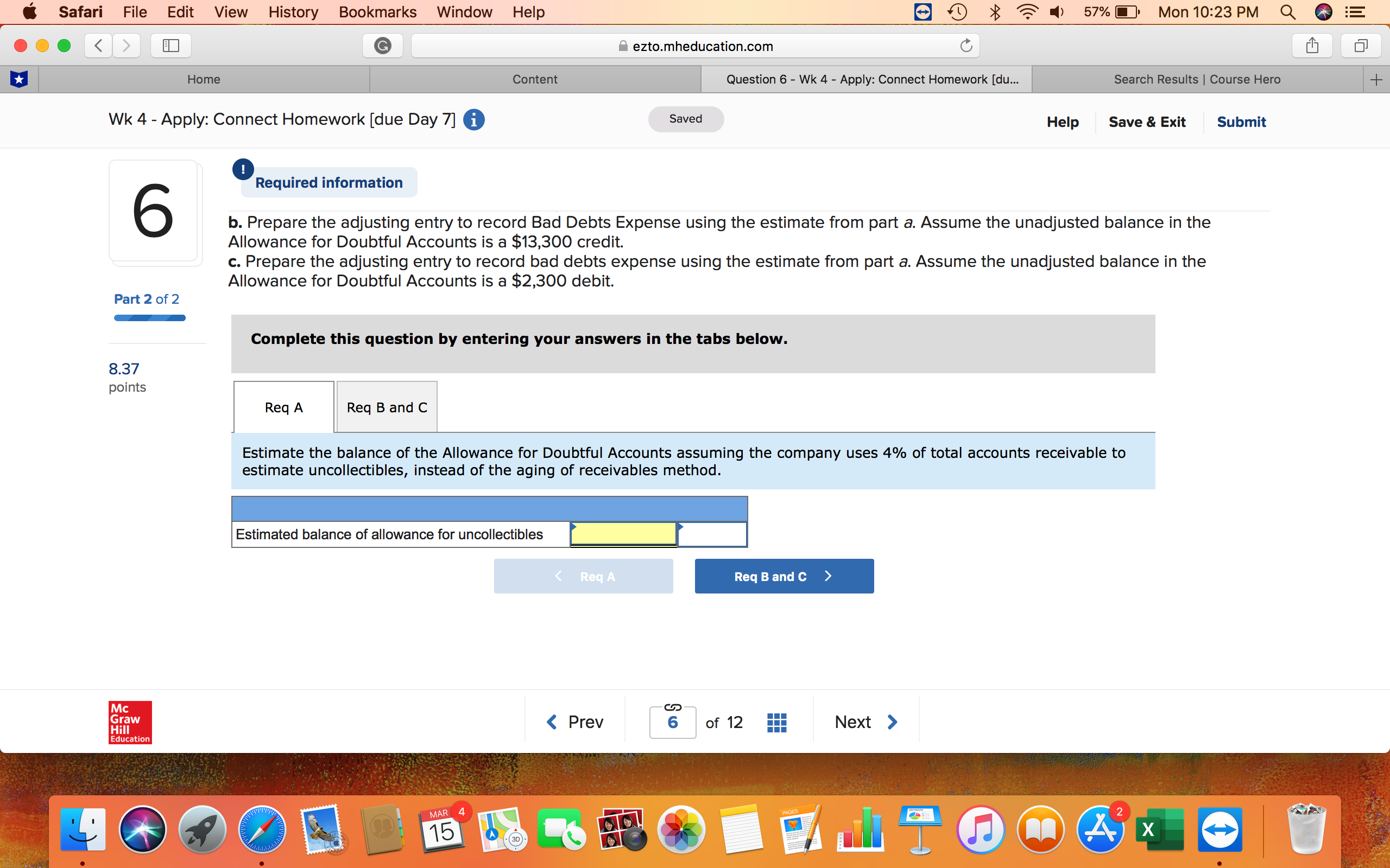 Please fill out the two tables below. The