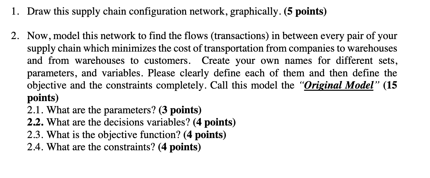 this is all one question, please answer all parts