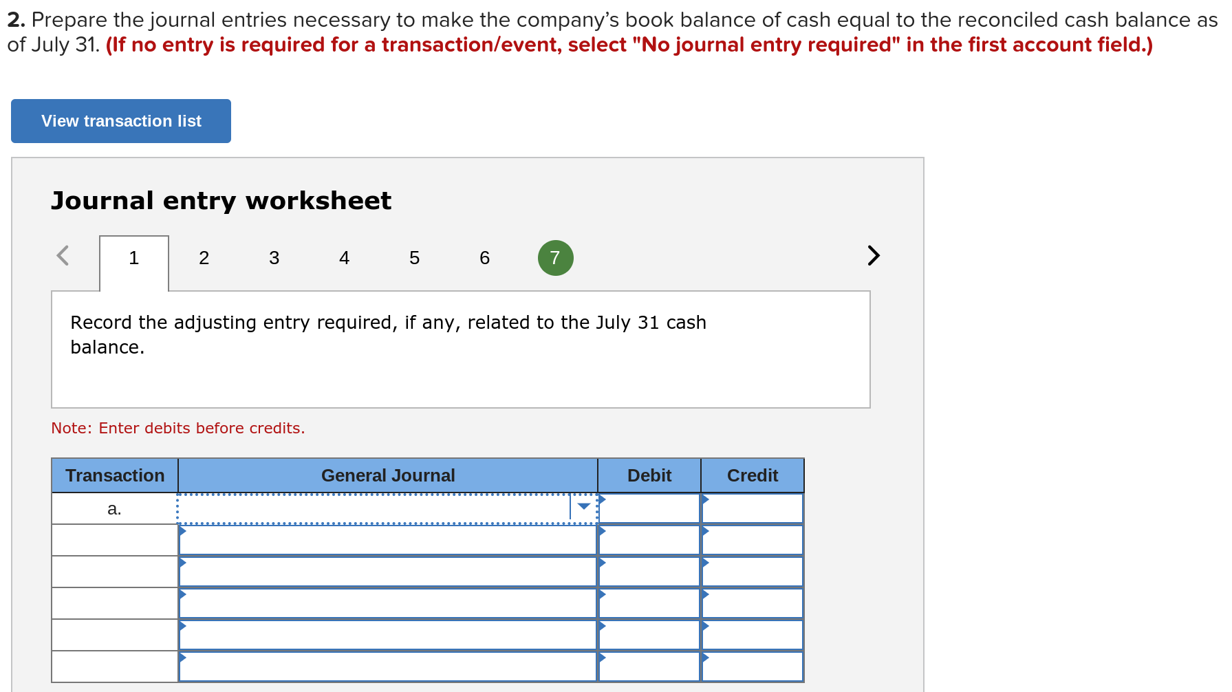 Required information Problem 8-4A Preparing a
