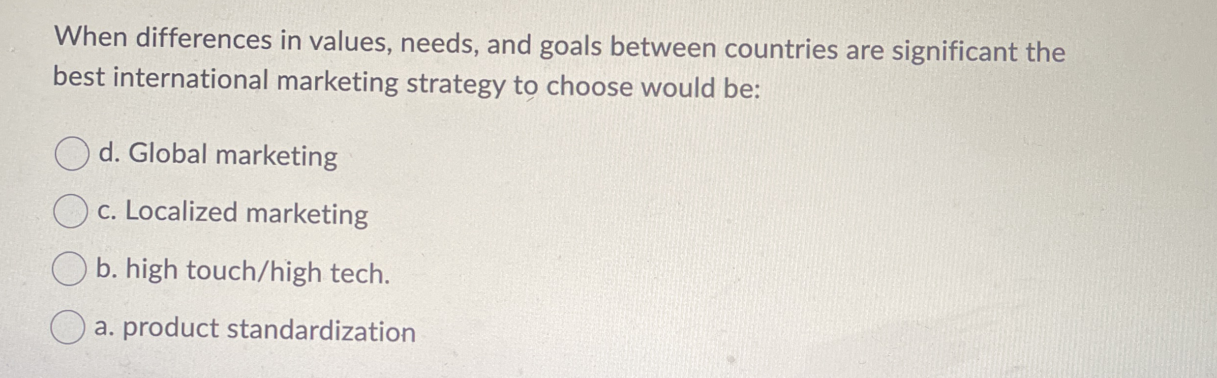 When differences in values, needs, and goals