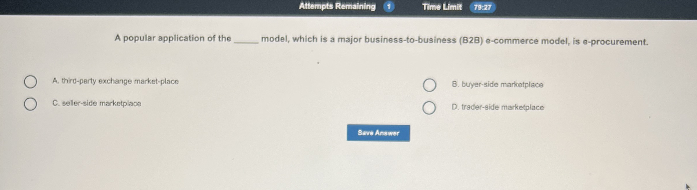 Attempts Remaining Time Limit 7 9 : 2 7 A popular