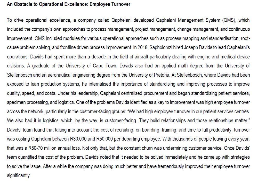 Supply Chain Management Question (7 marks)