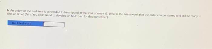 Problem 13-2 (Algo) The following table lists the
