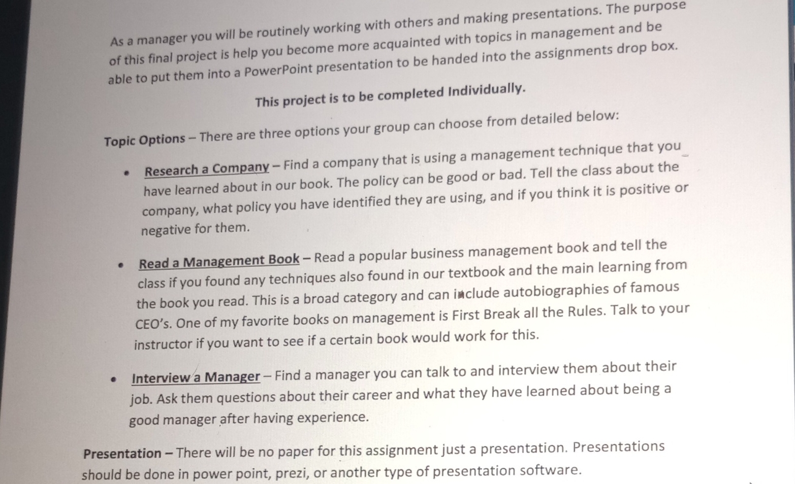 As a manager you will be routinely working with