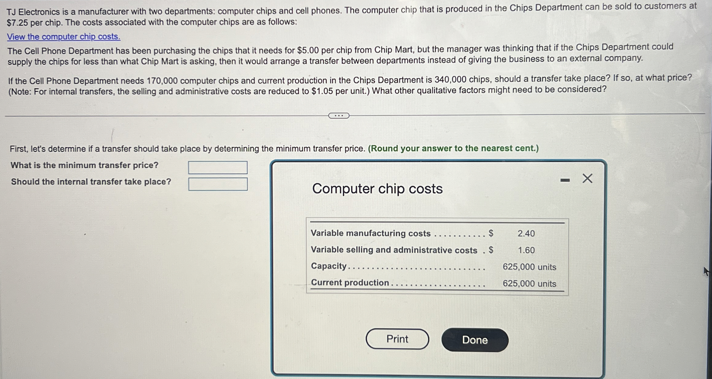 TJ Electronics is a manufacturer with two