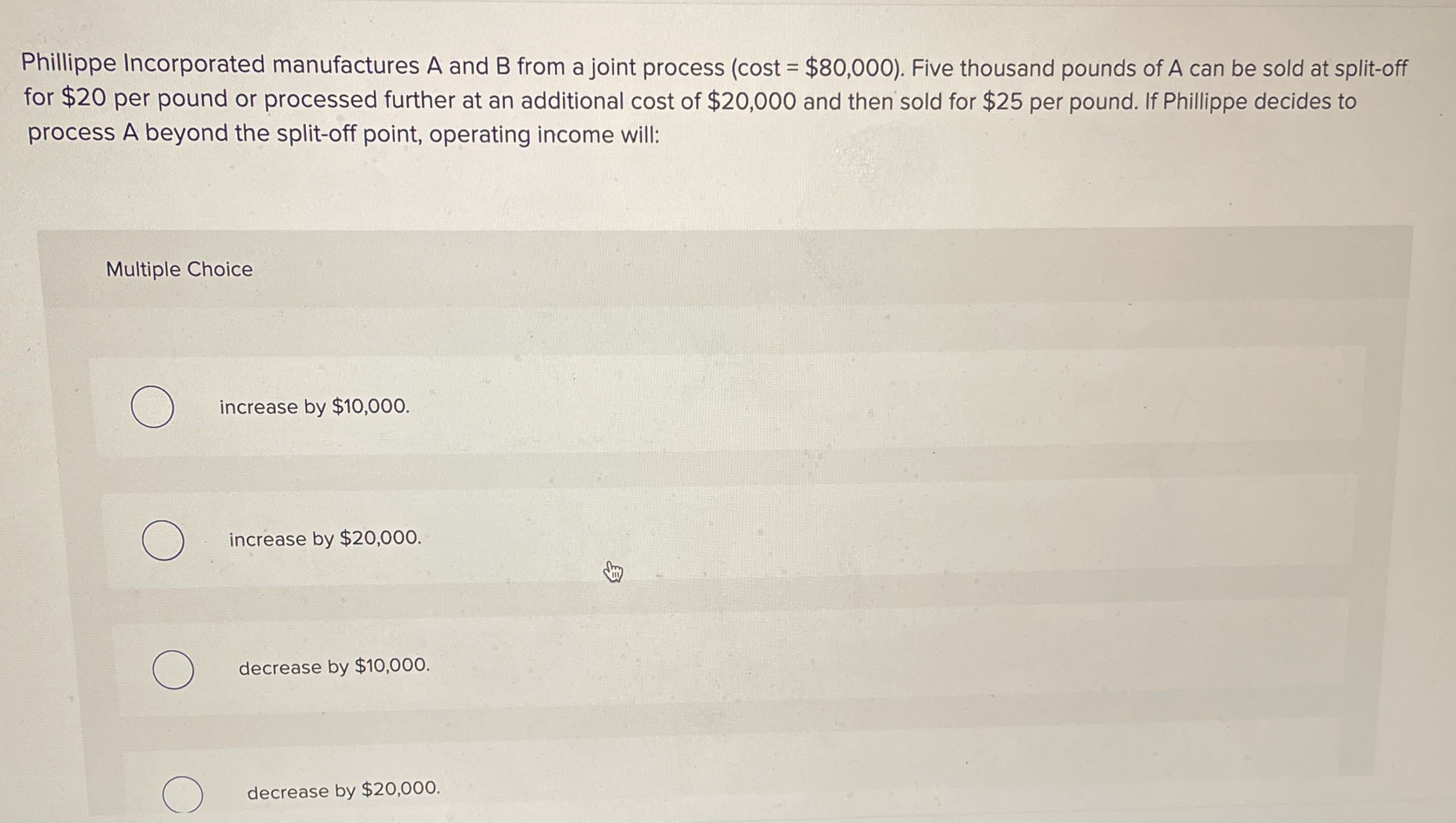 Phillippe Incorporated manufactures A and B from