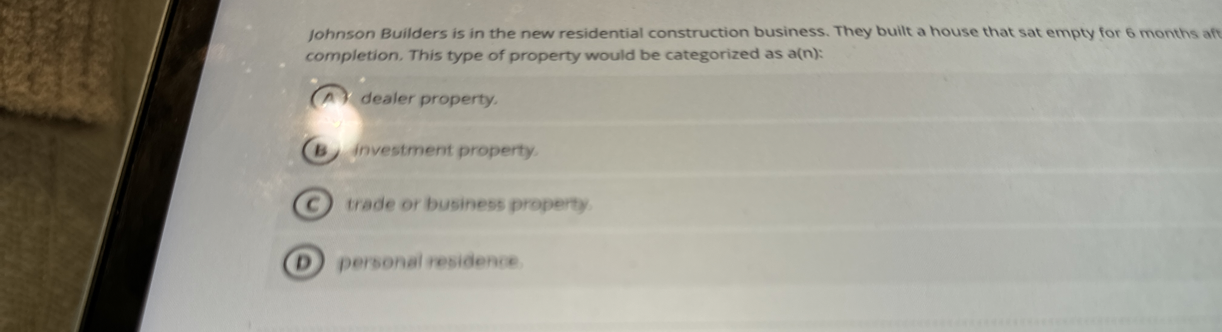 Johnson Builders is in the new residential