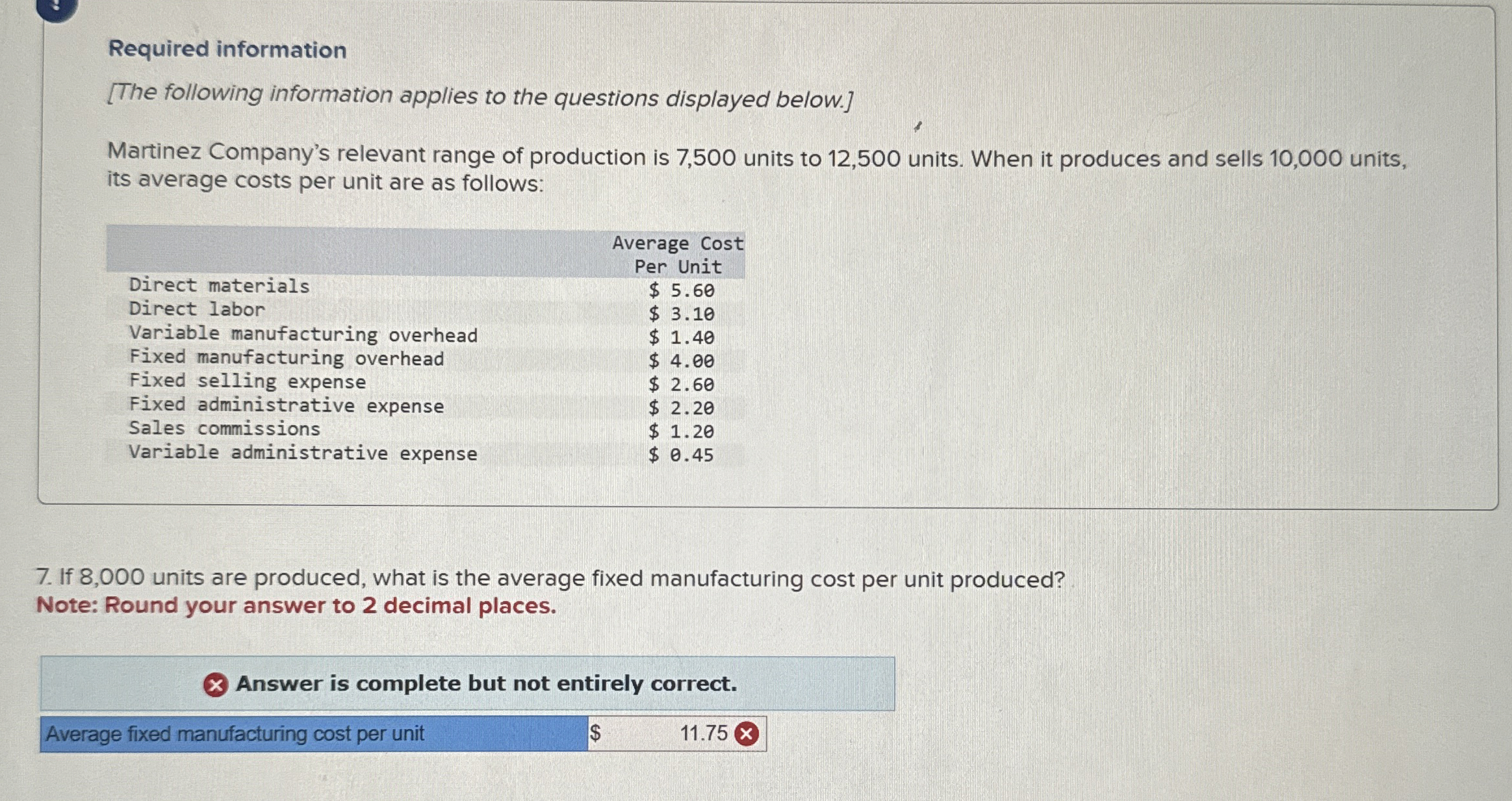Required information [ The following information