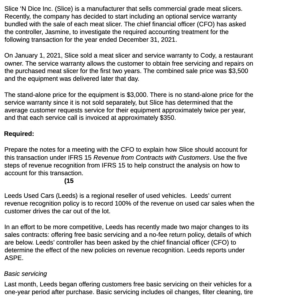 Slice 'N Dice Inc. (Slice) is a manufacturer