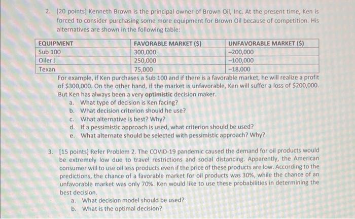 Please answer Problem 3 parts A and B. (question
