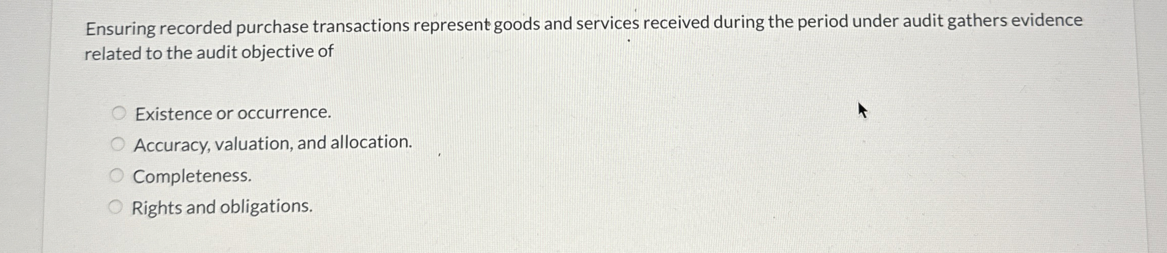 Ensuring recorded purchase transactions represent