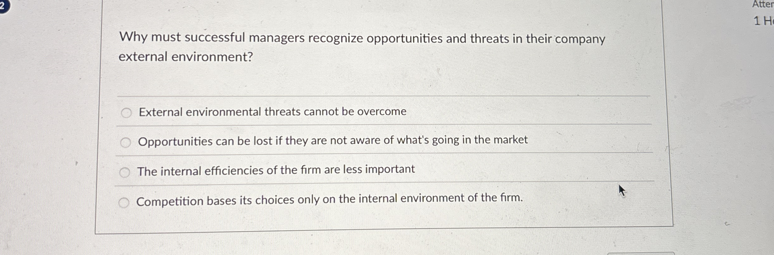 Why must successful managers recognize