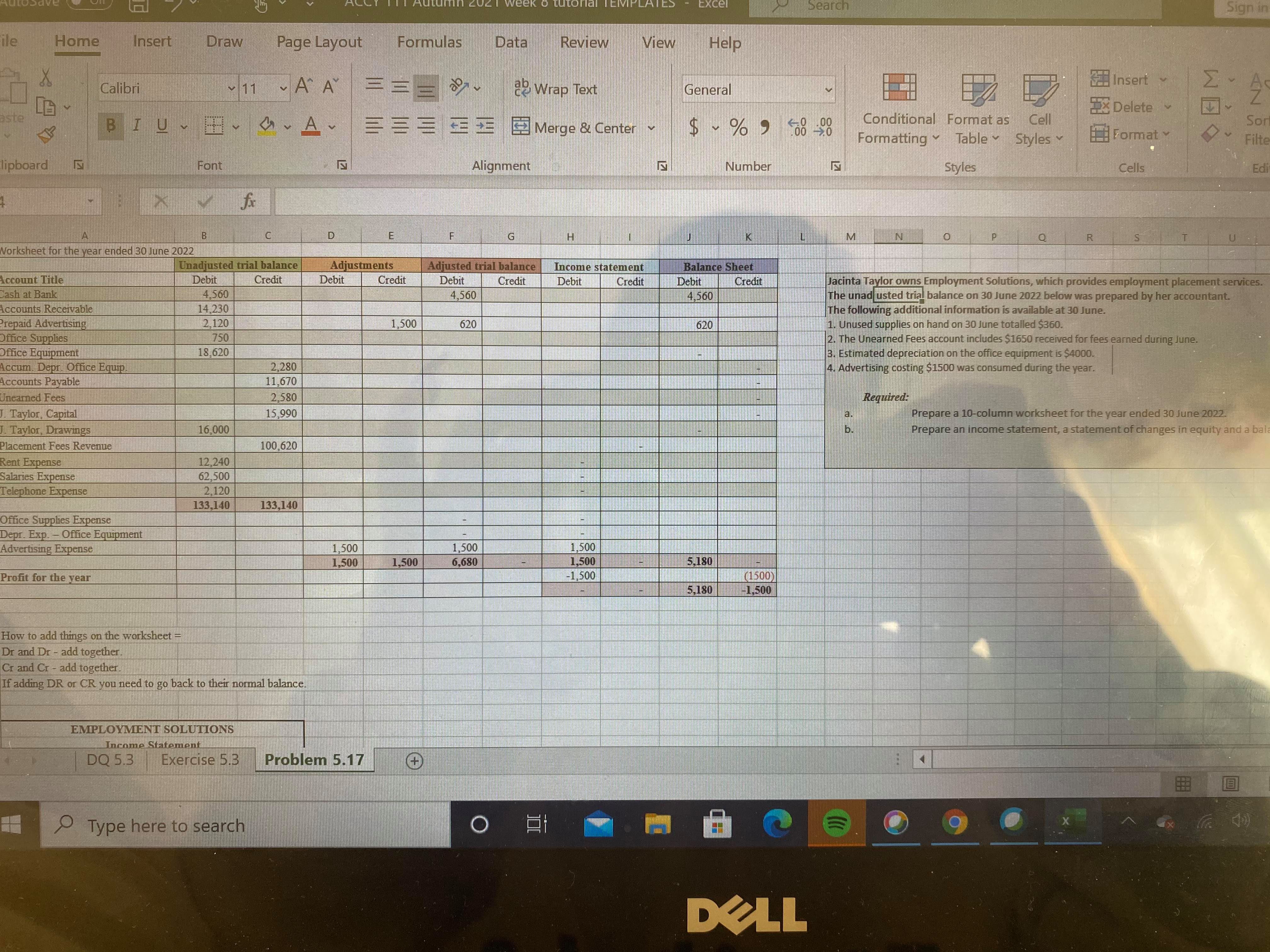 PLEASE HELP ME OUT WITH THIS EXERCISE! THANK YOU