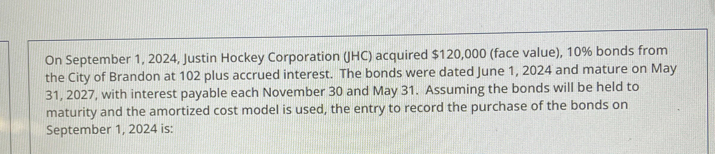 On September 1 , 2 0 2 4 , Justin Hockey