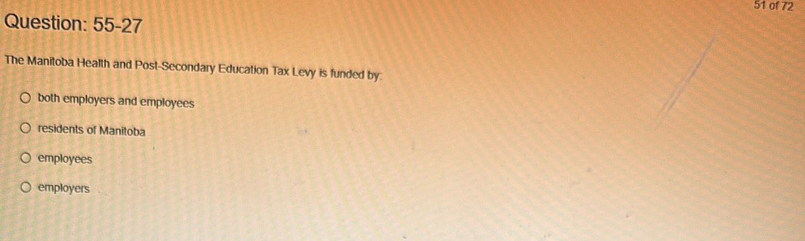 Question: 5 5 - 2 7 The Manitoba Health and Post