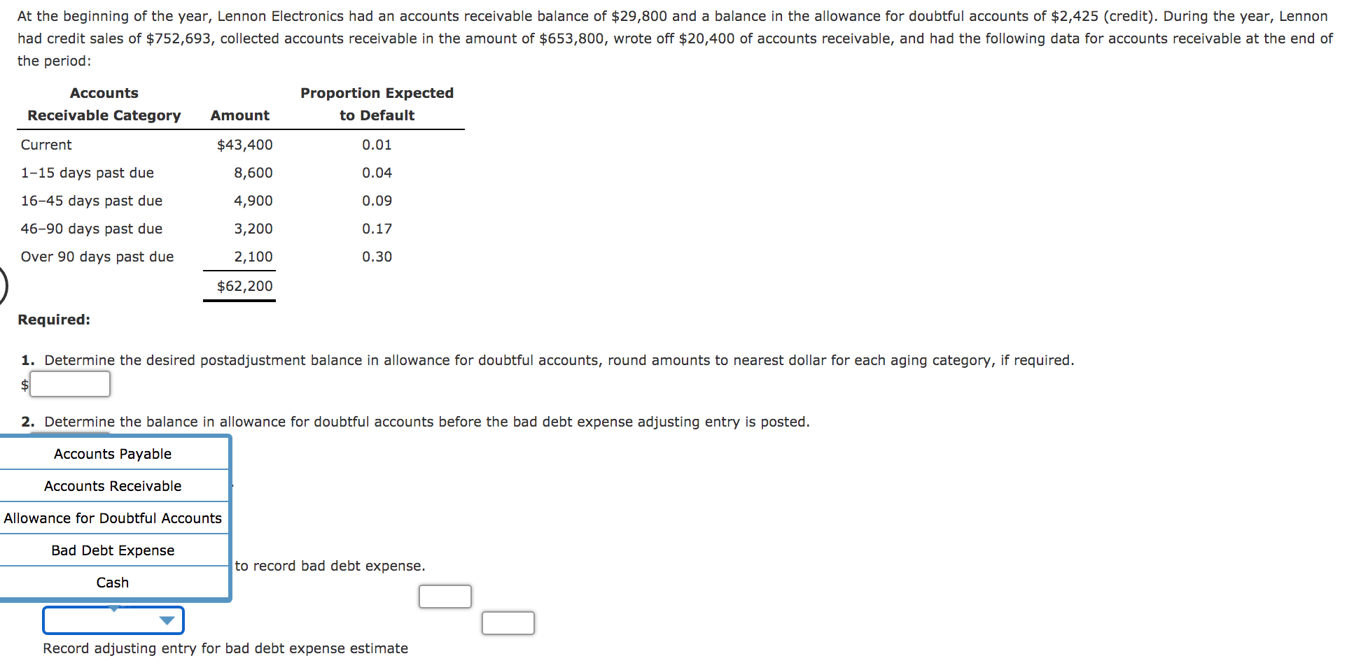 question in photo. Thank you ! Problem 5-983