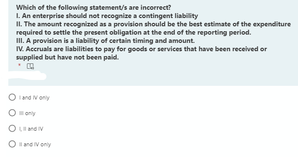 What amount should DanBam report as a liability