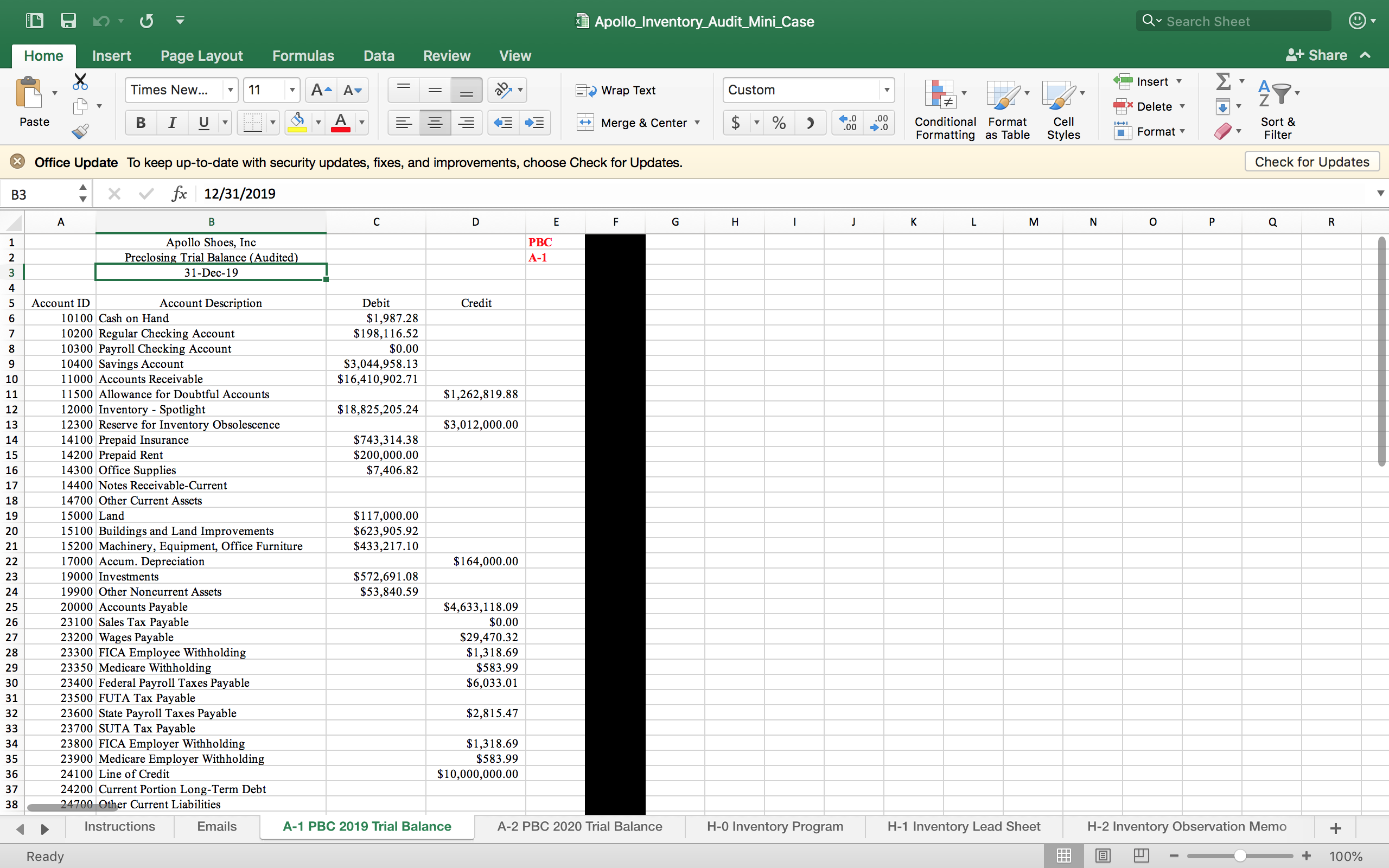 O V {E Apo||o_|nventory_Audit_Mini_Case V Insert