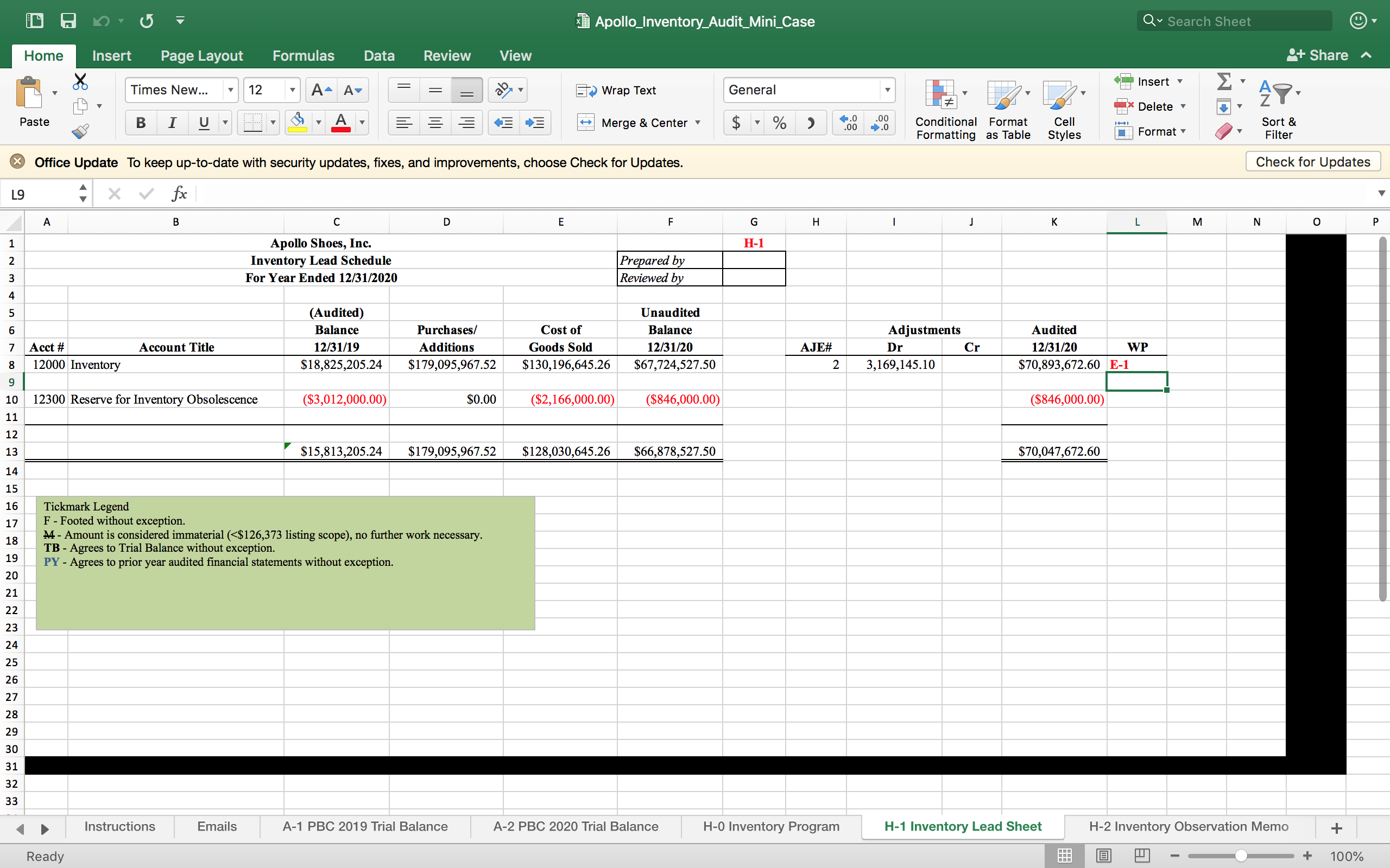 O V {E Apo||o_|nventory_Audit_Mini_Case V Insert