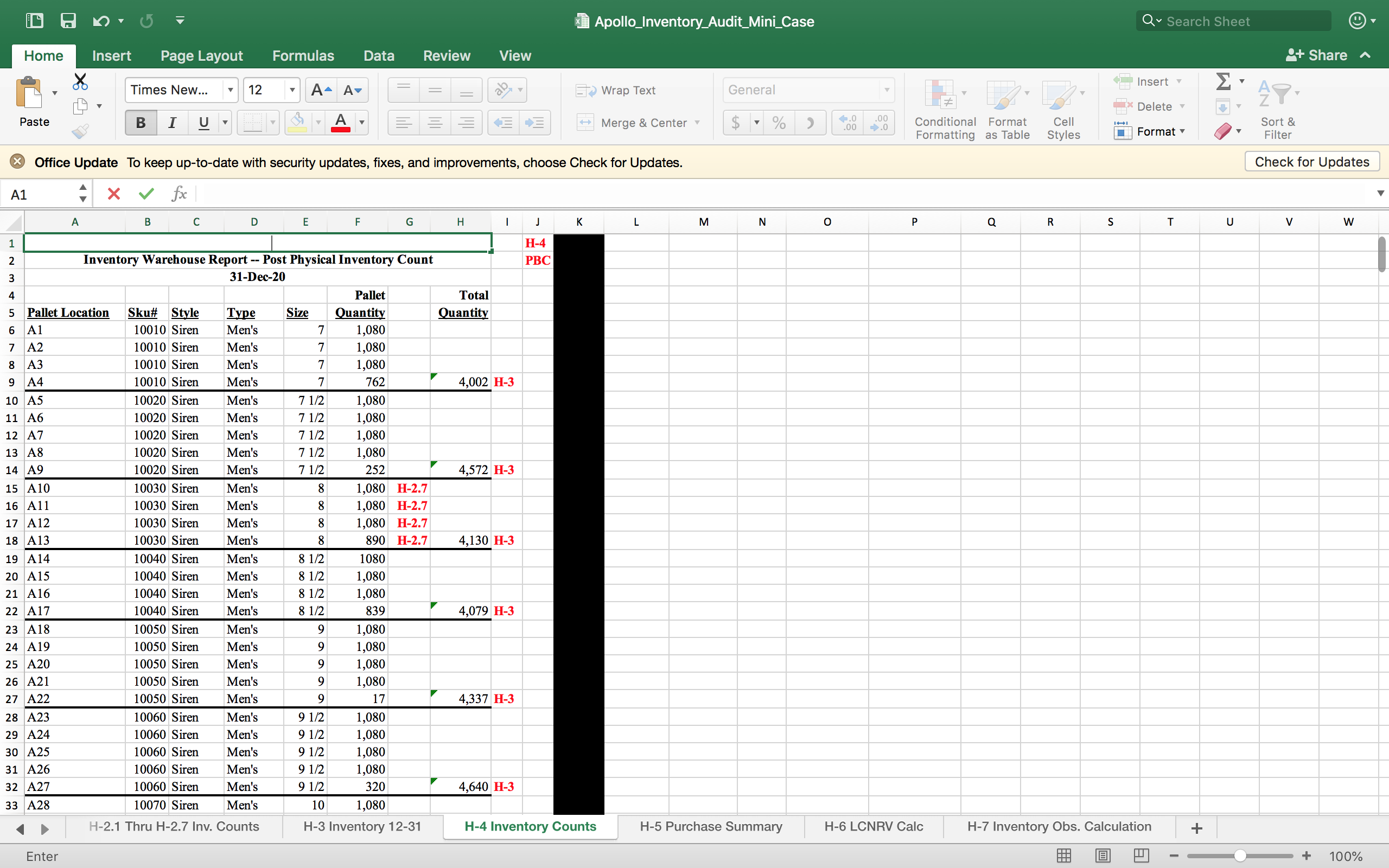 O V {E Apo||o_|nventory_Audit_Mini_Case V Insert