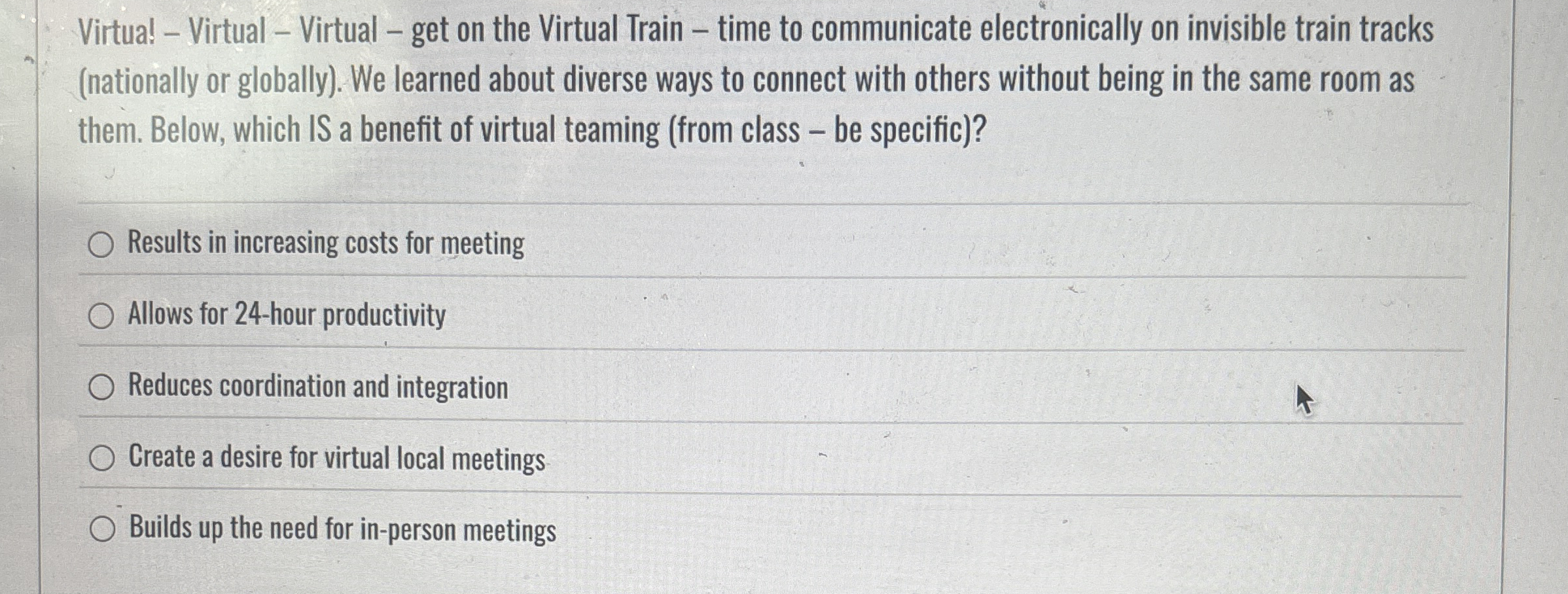 Virtua! - Virtual - Virtual - get on the Virtual