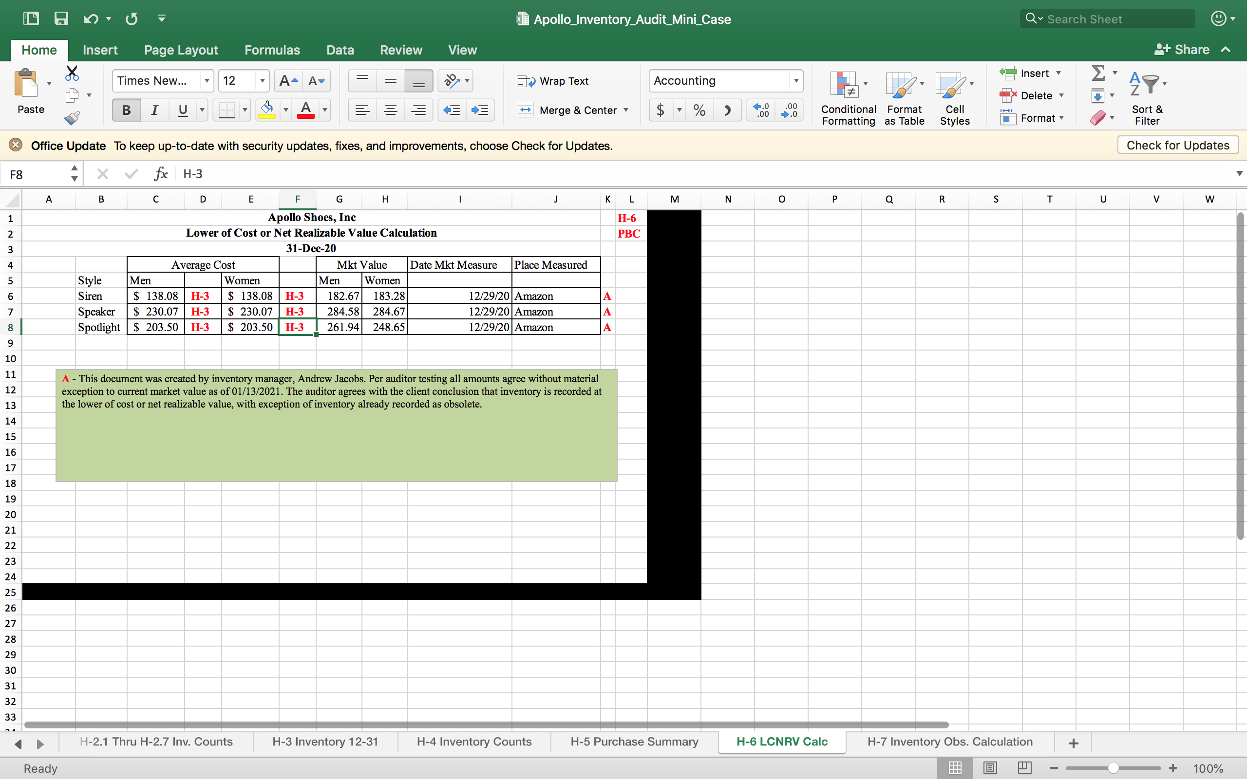 O V {E Apo||o_|nventory_Audit_Mini_Case V Insert