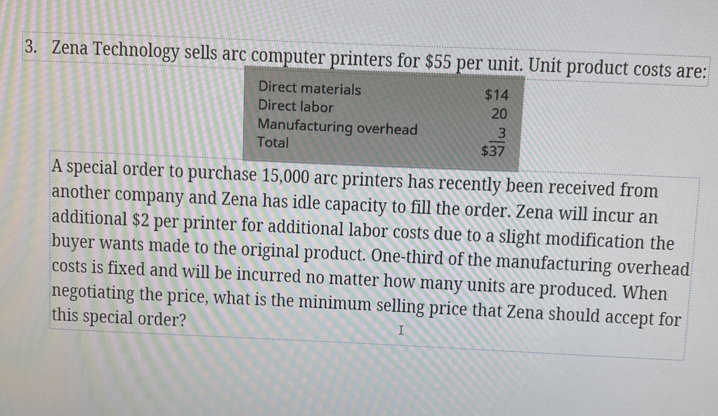 Dimitri Designs has capacity to produce 3 0 , 0 0