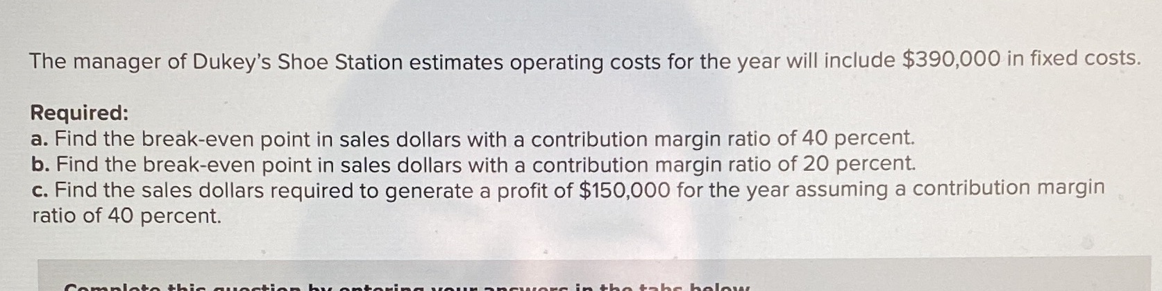 The manager of Dukey's Shoe Station