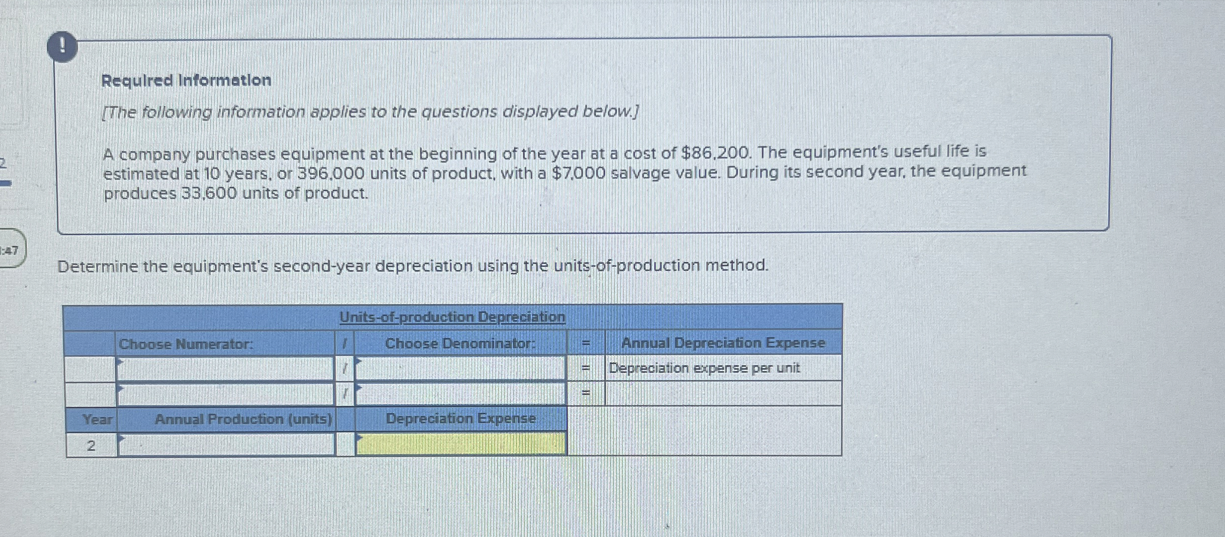 ! Required Information [ The following