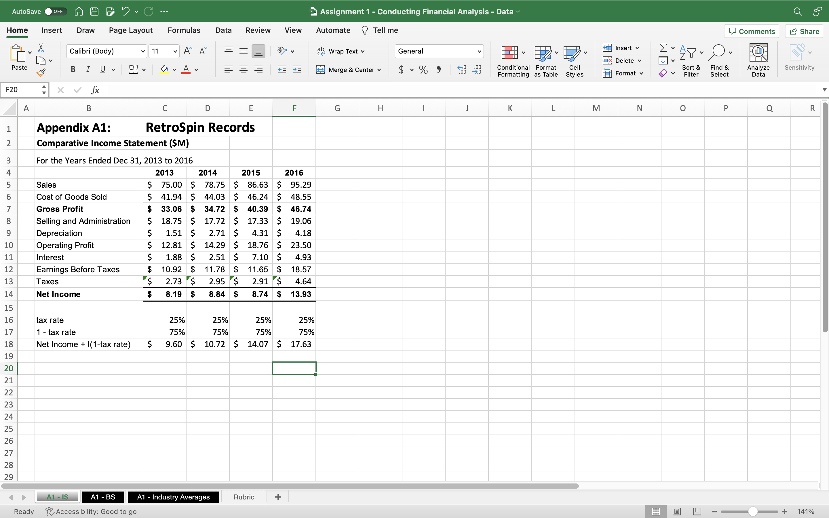 AutoSave O OFF A A P . G ... Assignment 1 -