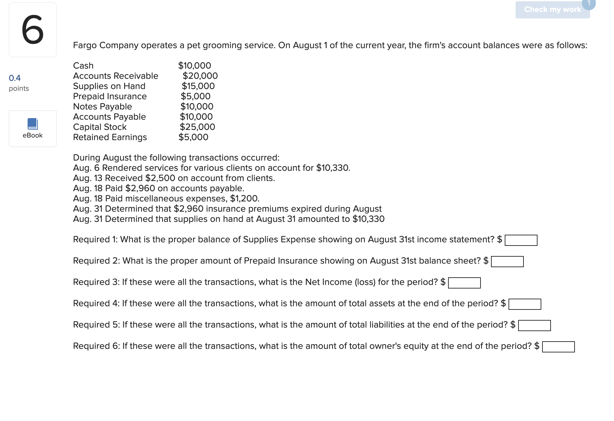 answer all the 10 questions below and explain the