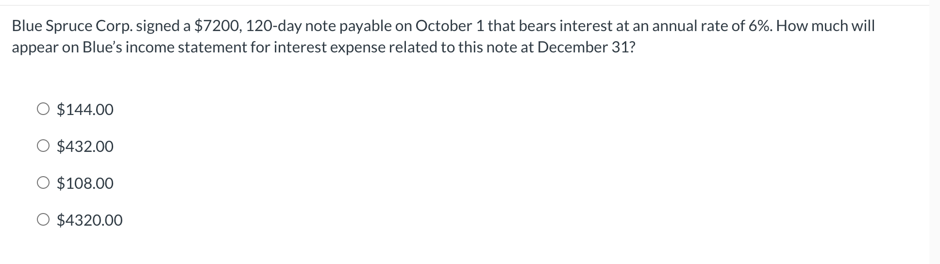 Blue Spruce Corp. signed a $ 7 2 0 0 , 1 2 0 -