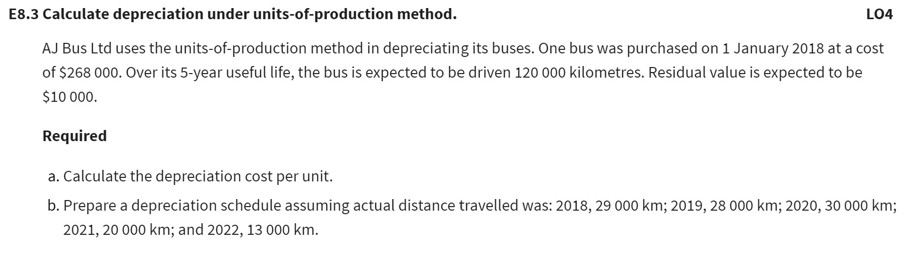 PROVIDE ME WITH EXPLANATION PLEASE E8.3 Calculate