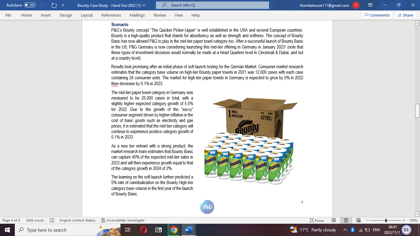 AutoSave O Off) 15 - 7) - Bounty Case Study -