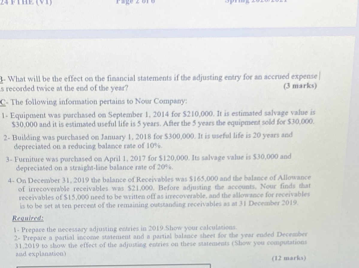 24 FTHE (VD) 3- What will be the effect on the