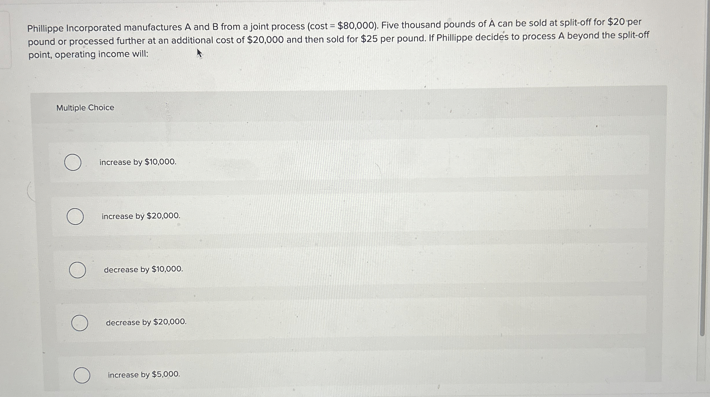 Phillippe Incorporated manufactures A and B from