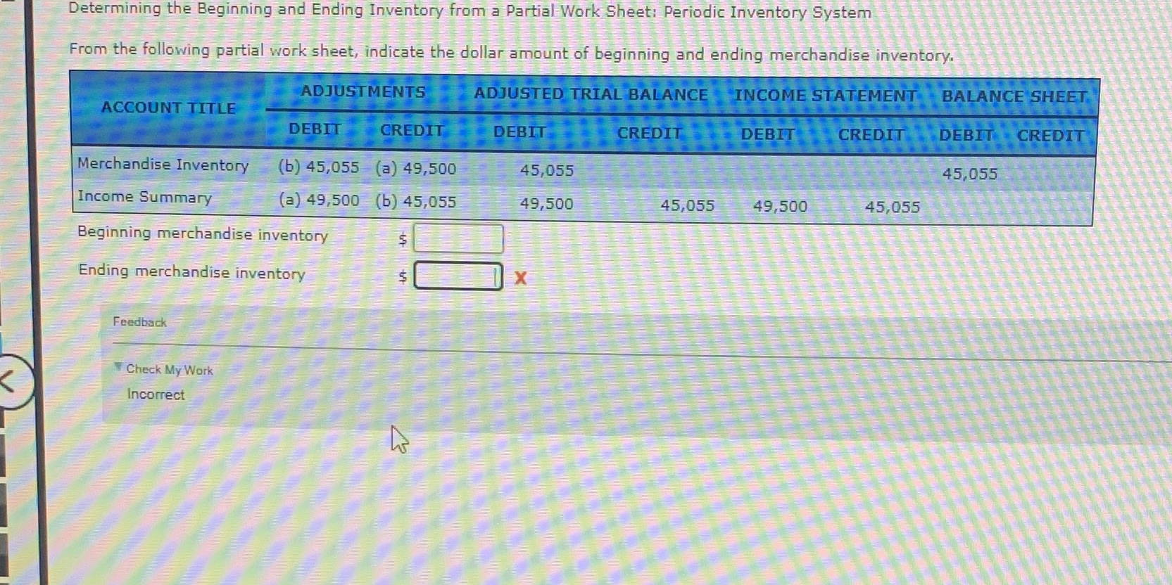 Accounting Determining the Beginning and Ending