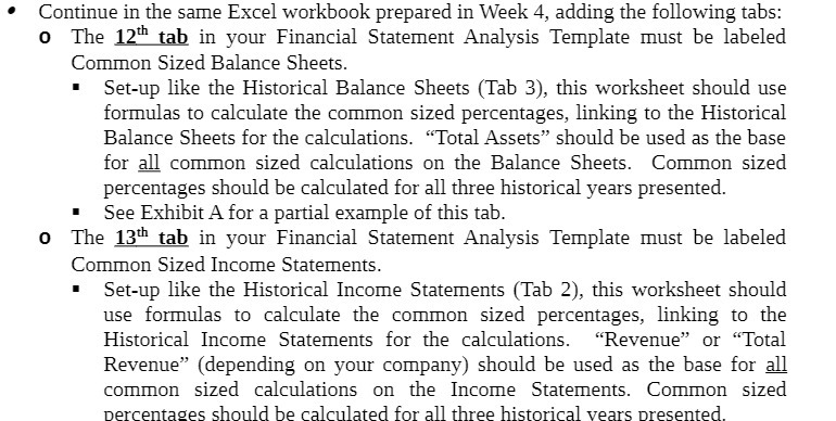 Continue in the same Excel workbook prepared in