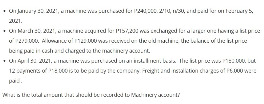 How do I solve for this? - OnJanuary 30, 2021, a