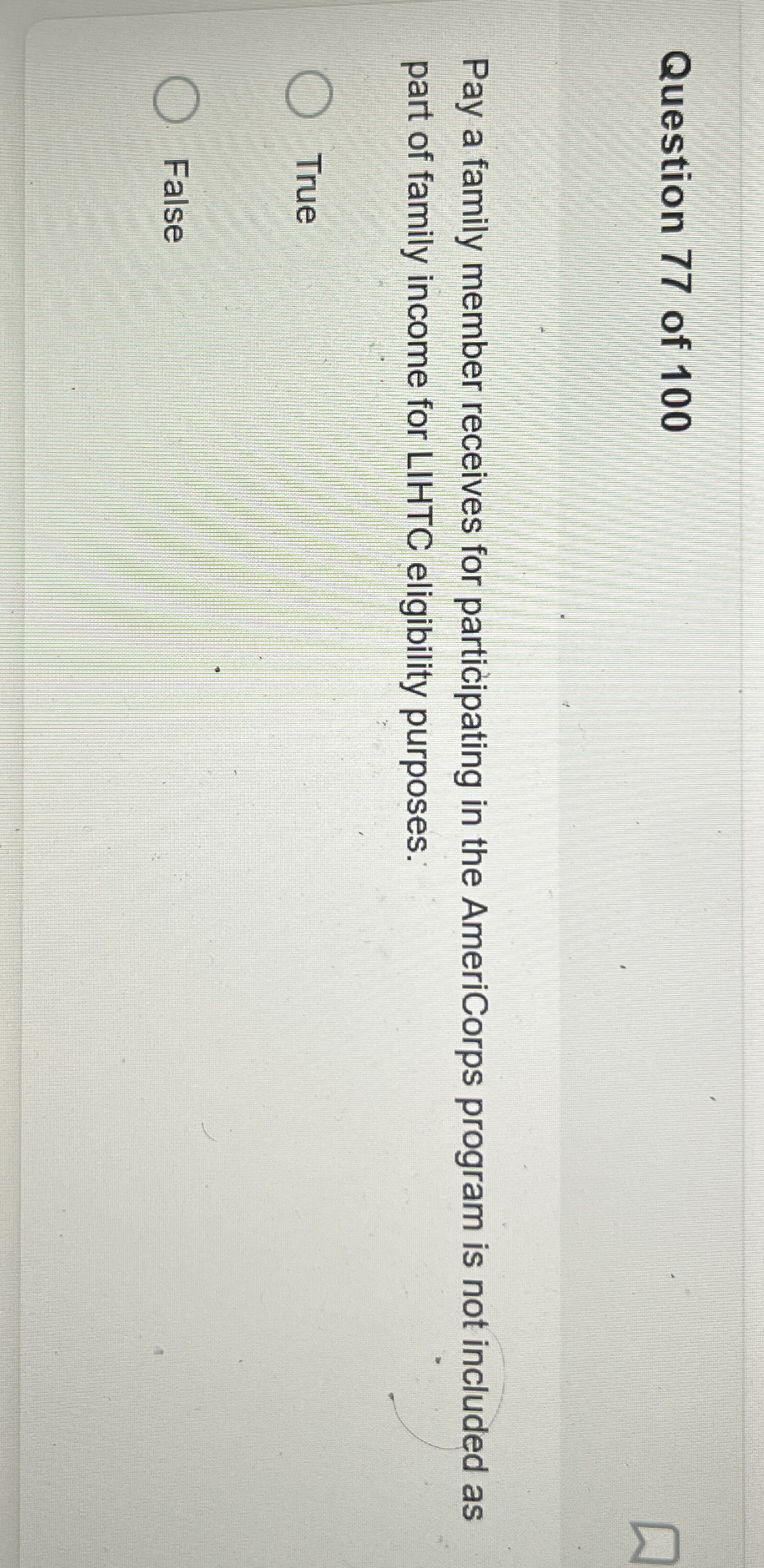 Question 7 7 of 1 0 0 Pay a family member