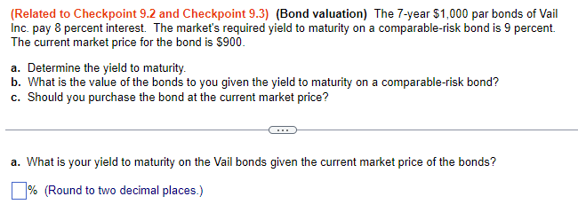 iRelated to Checkpoint 9.2 and Checkpoint 3.3]