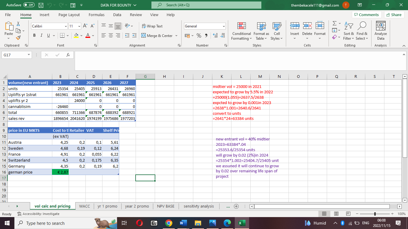 AutoSave O Off) Bounty Case Study - Hand Out 2022