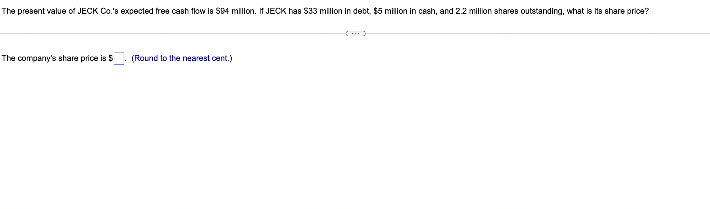 You purchased a machine for $1.04 million three
