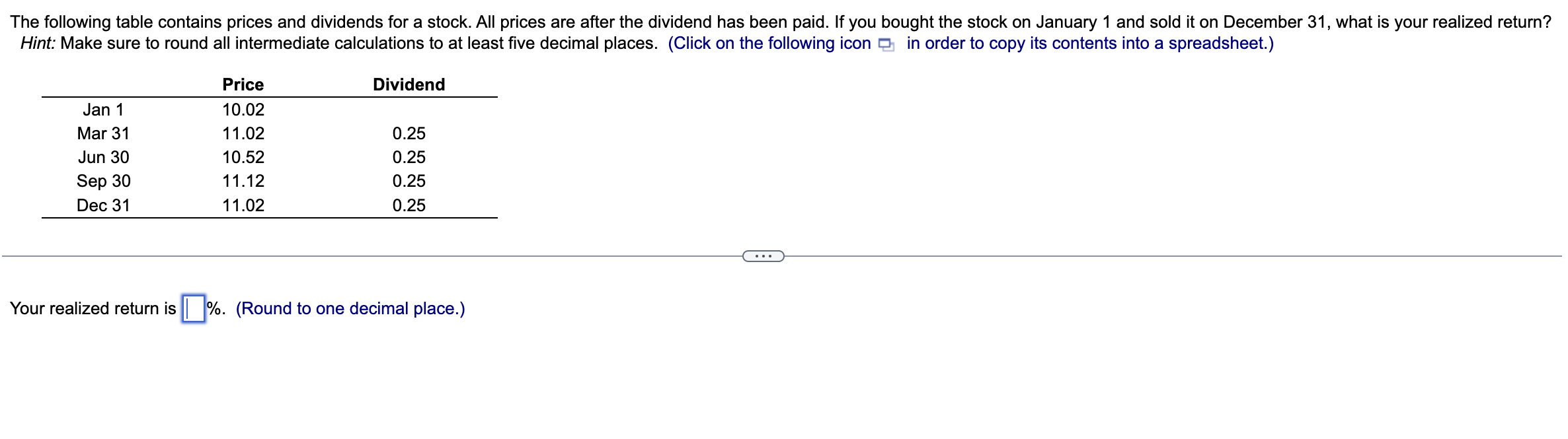 You purchased a machine for $1.04 million three