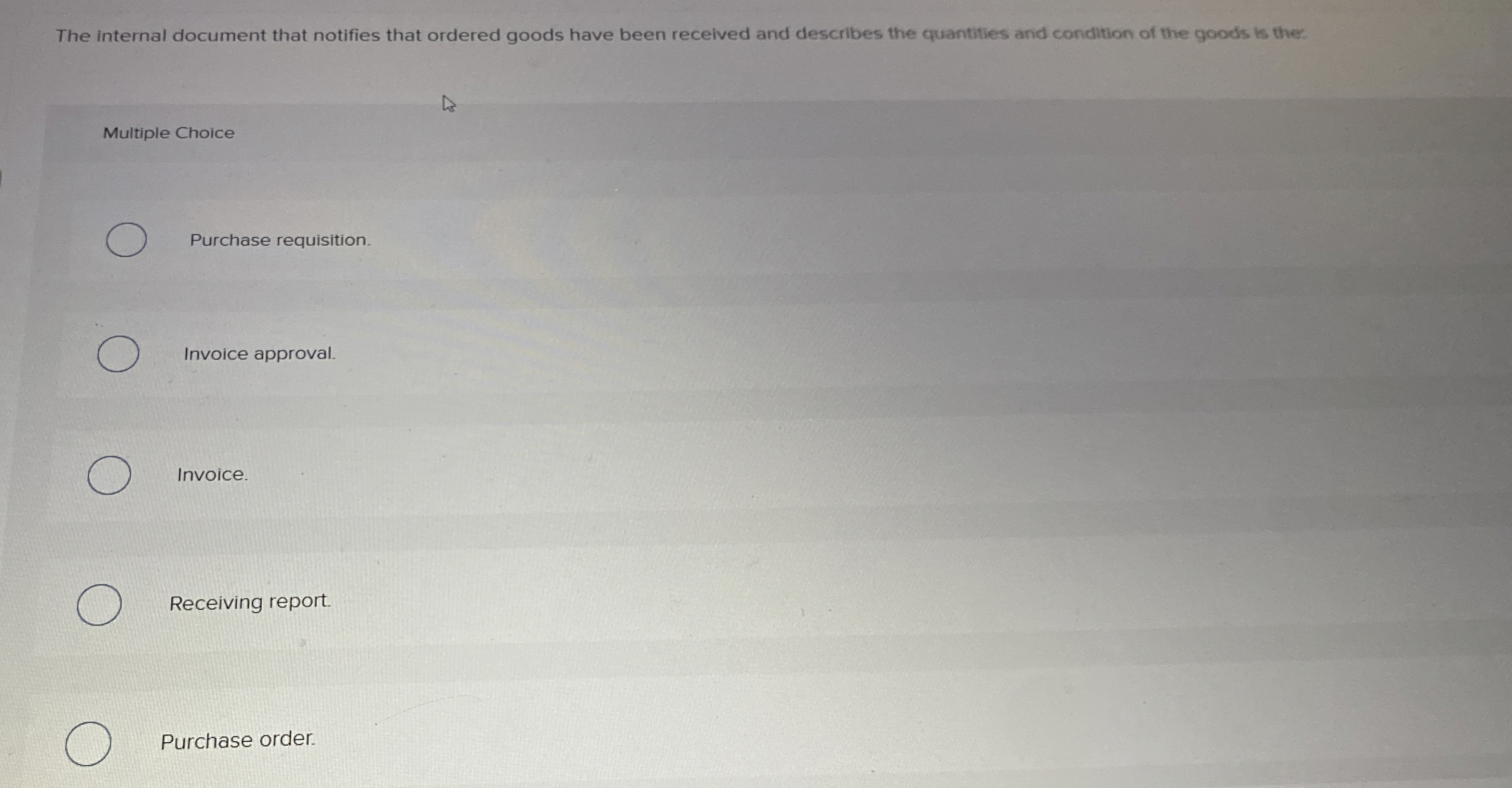 How to solve The internal document that notifies