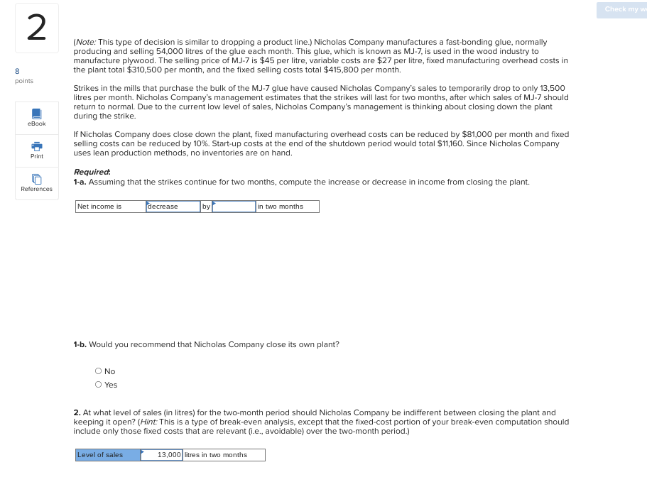 2 points eBook - Print D References {MWote: This