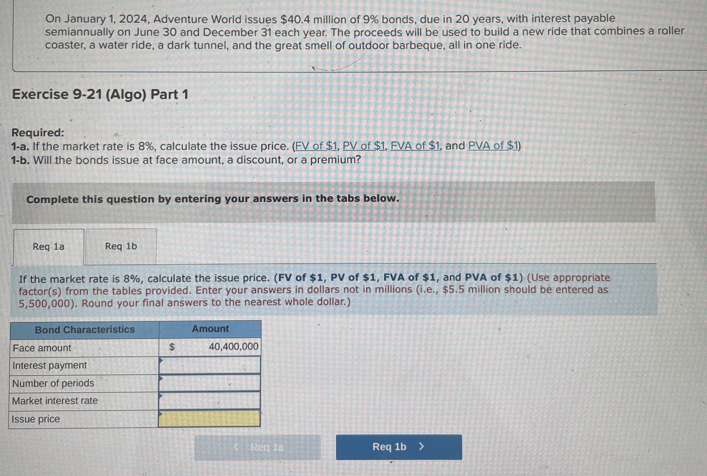 On January 1 , 2 0 2 4 , Adventure World issues $