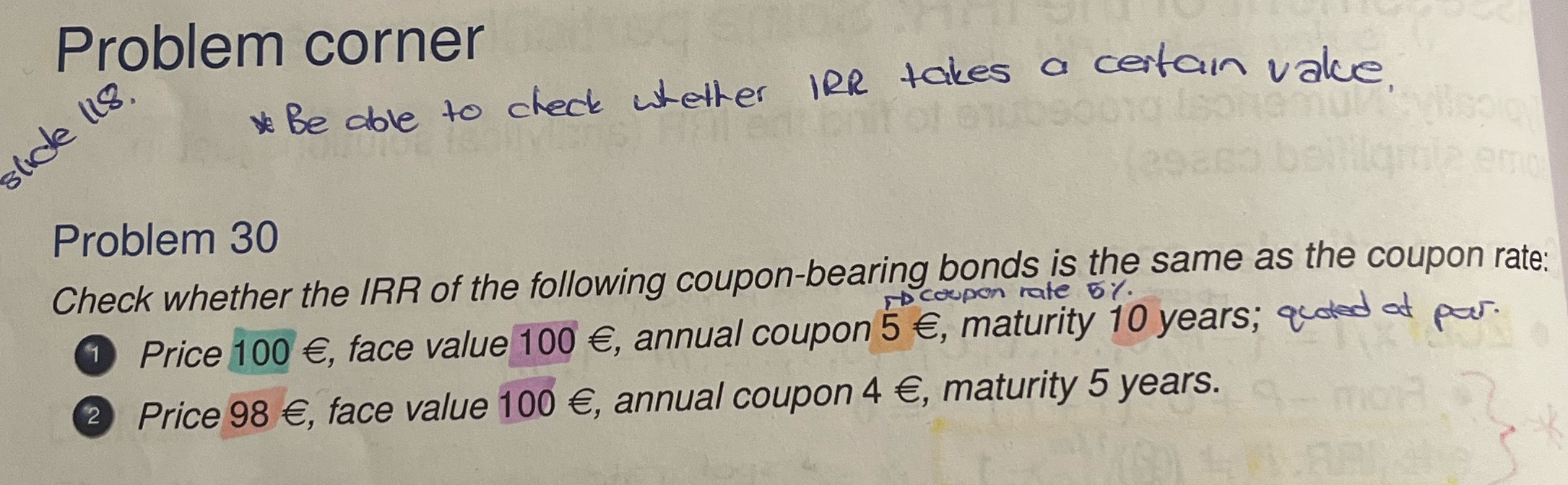 Please show me how to calculate this without