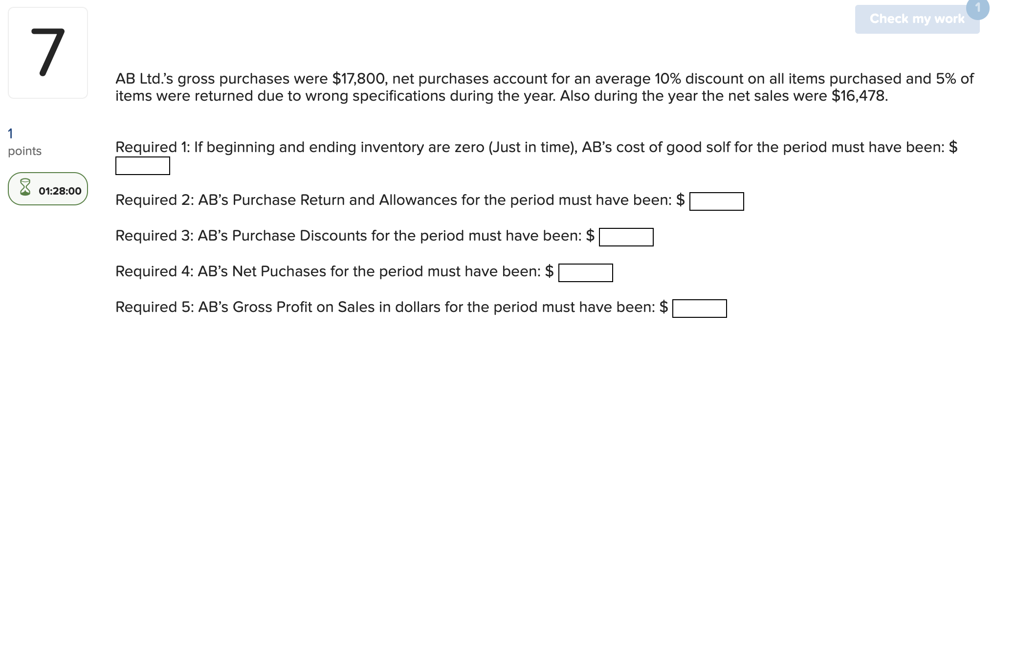 answer the 10 questions below quickly and give